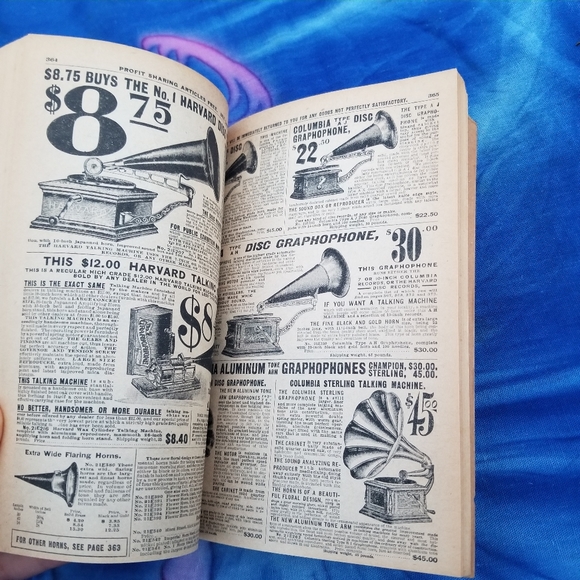 Sears and Roebuck Catalog Vintage Book 1979 Musical Instruments Phonographs - Picture 3 of 8